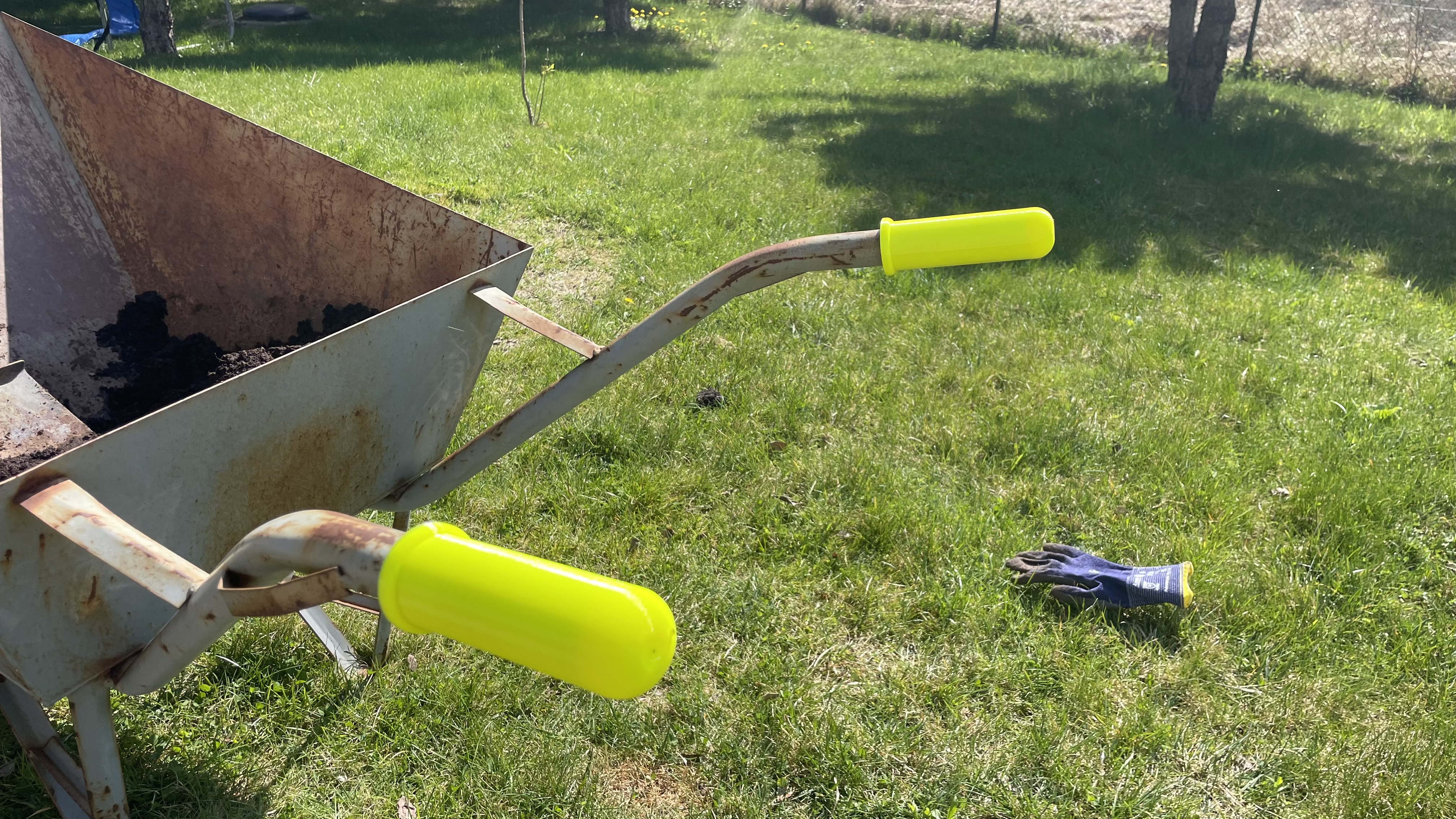 Wymienna rączka do taczki (TPU) / Replacement Wheelbarrow Handle