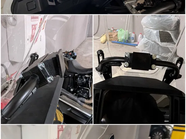 Podofo 7 inch motorcycle monitor adapter