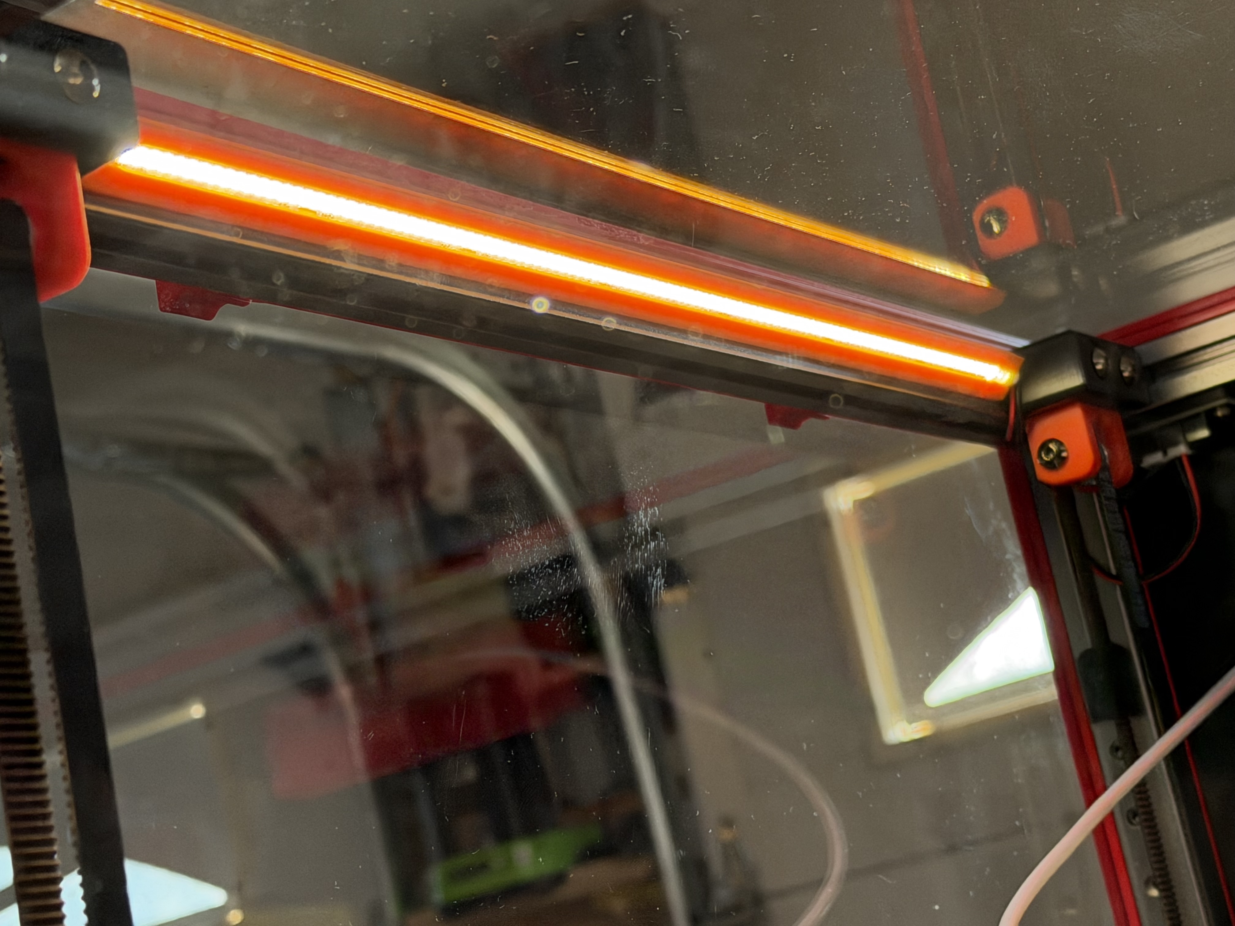 Voron 2.4 LED Strip Slide-In Mount for 2020 Profile (LDO Kit)
