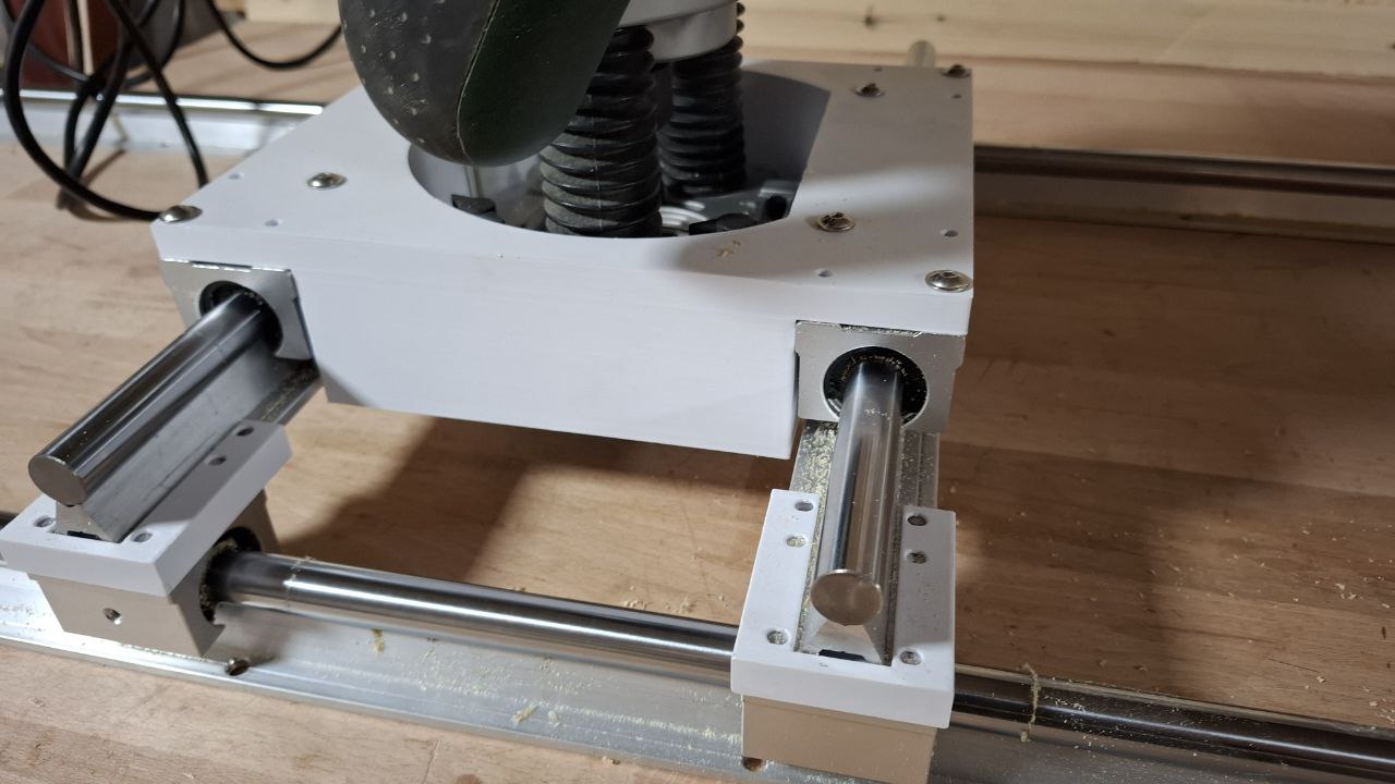 Adapter Bosch POF auf Vevor Linearschiene