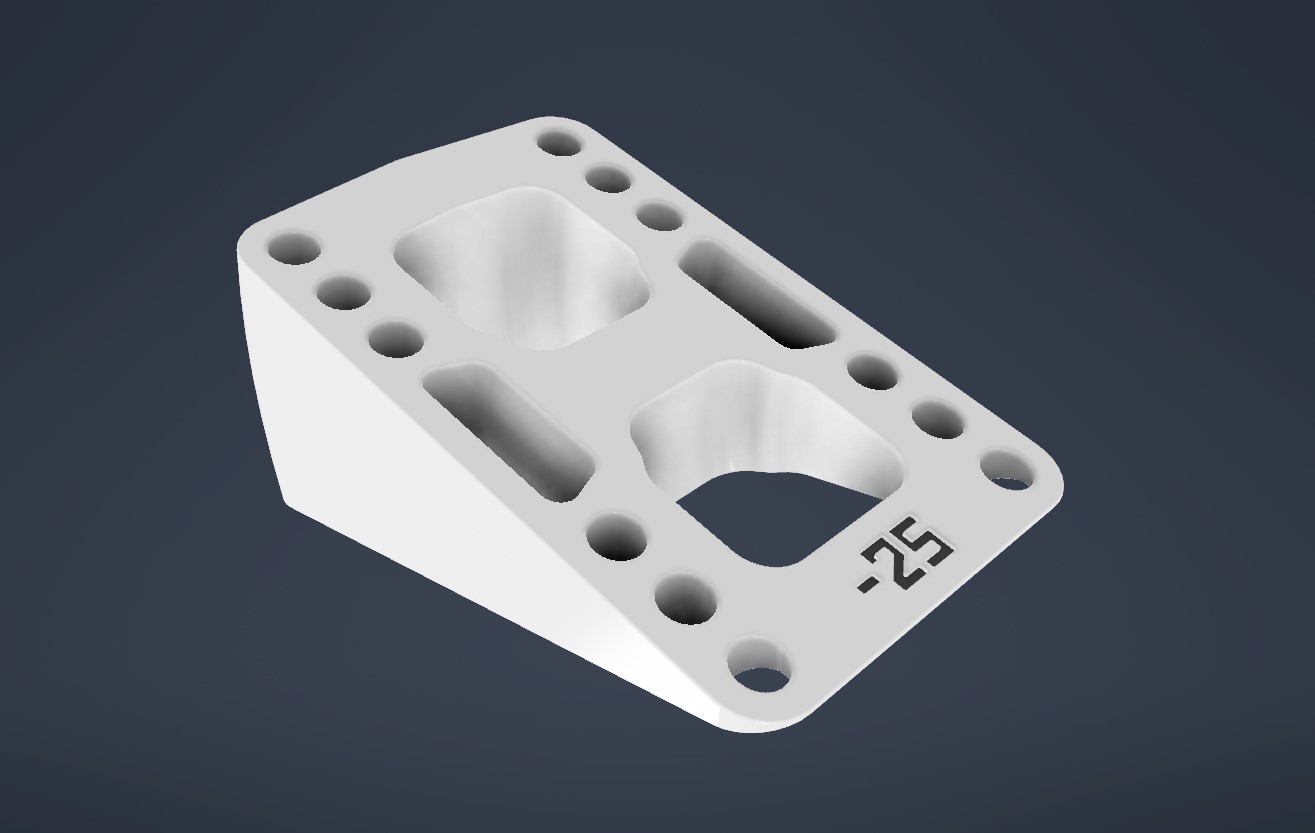 Longboard Truck Risers Liquid Fire