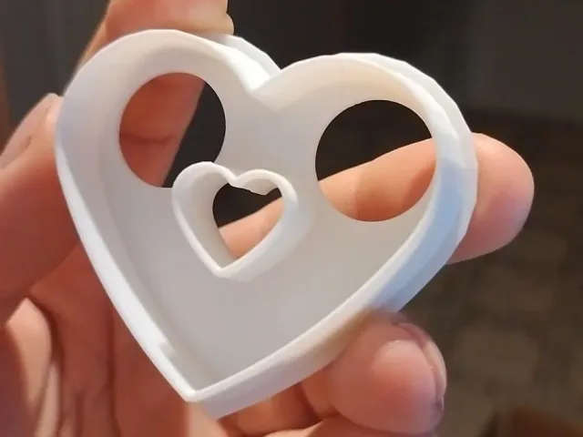 Double Heart Cookie Cutter