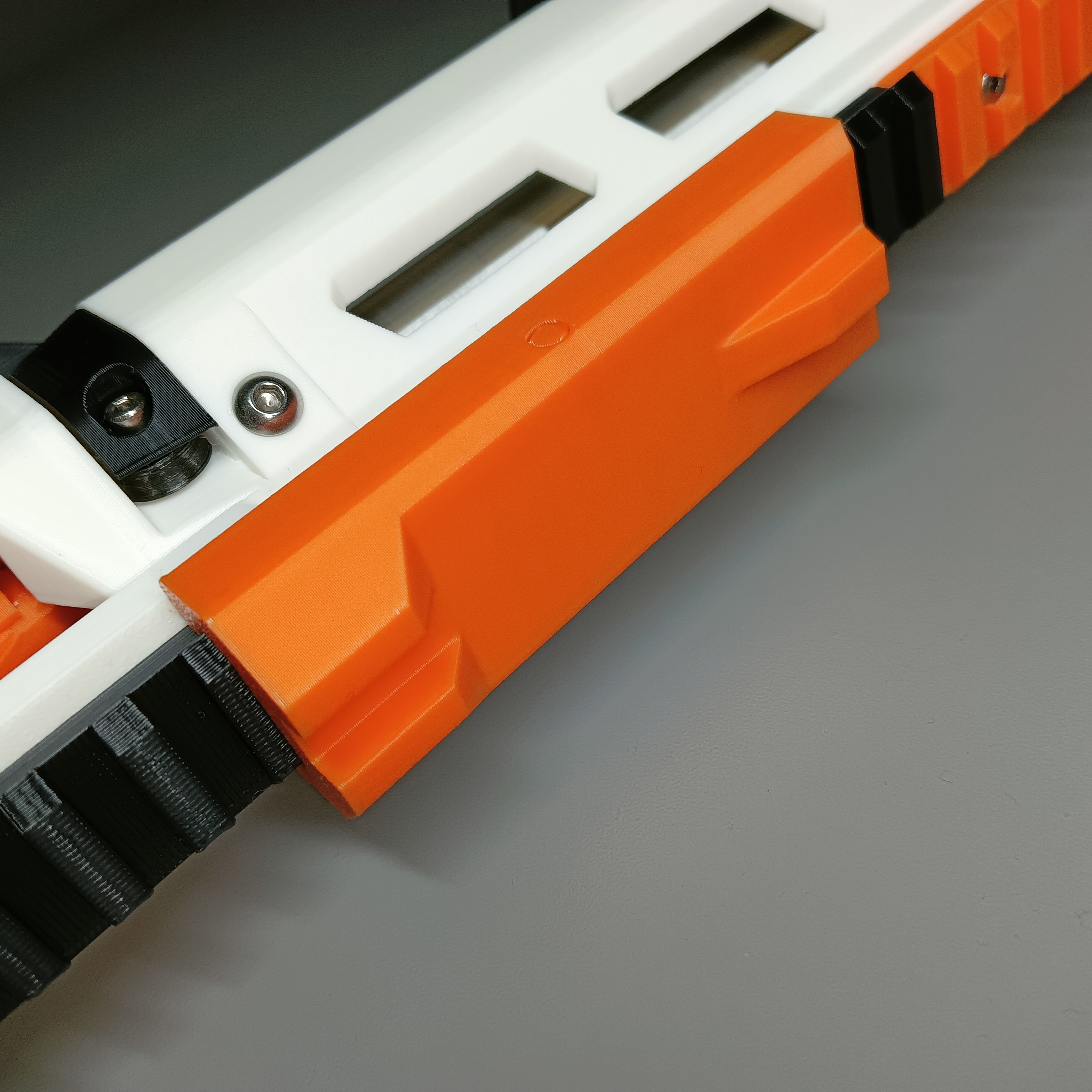 Iron Sights Bar -- Low Profile -- Hardware Free -- Picatinny Rail -- Foam Dart Blaster