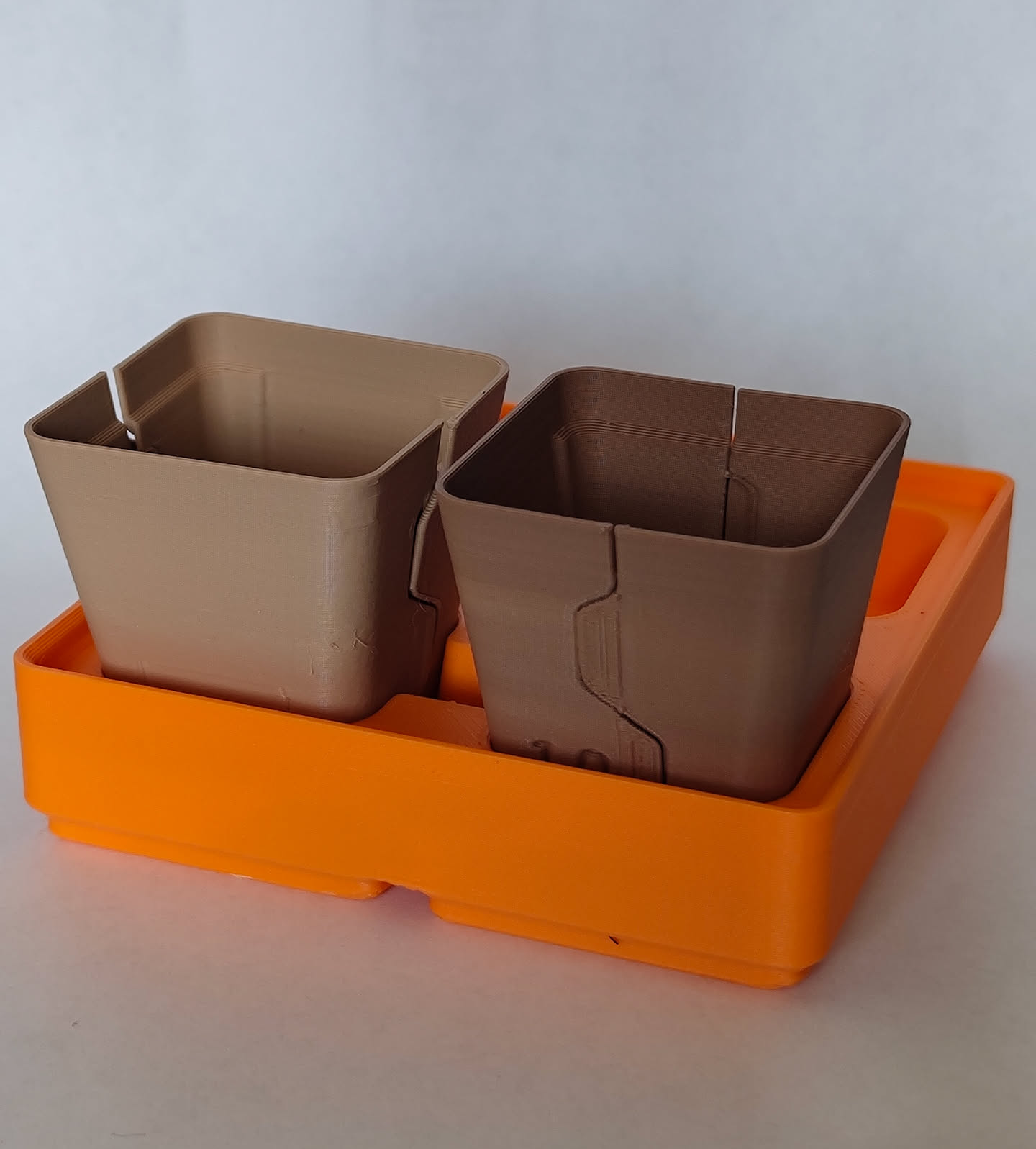 Gridfinity Compatible Splitting Germination Pots — miniatura 5