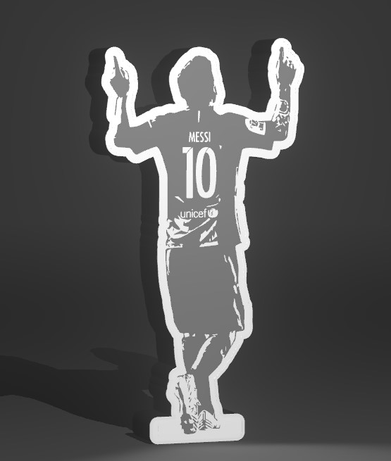 Lightbox Messi 10