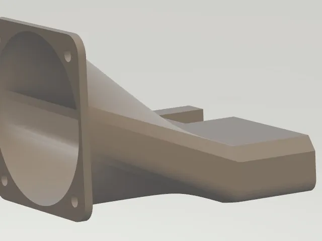 Nvidia V100 PCIe GPU duct for 60x60mm fan