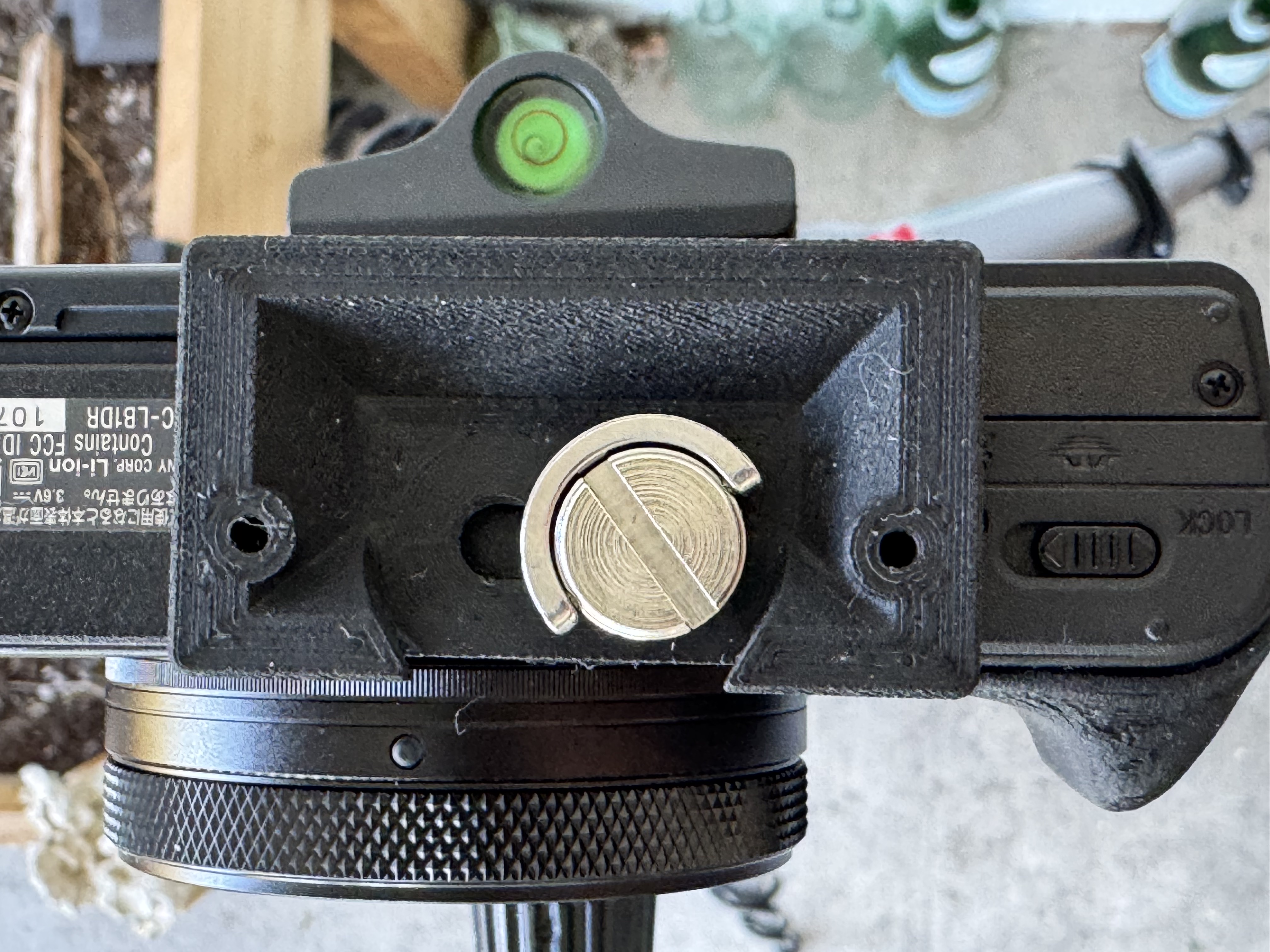 RX100 camera mount plate / quick release