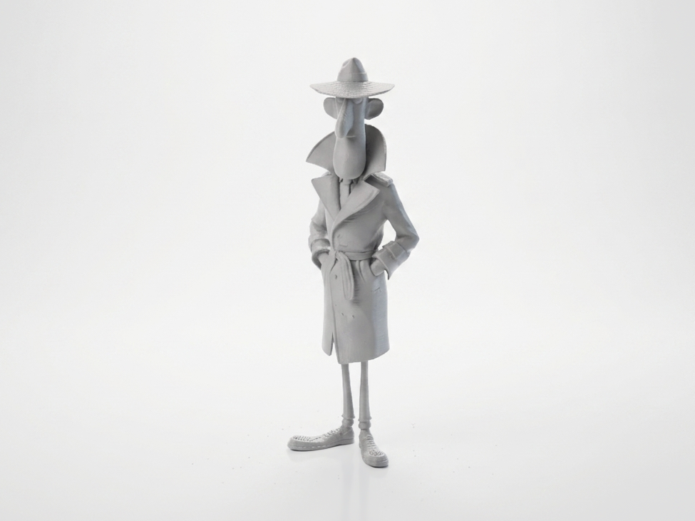 Inspector Gadget Figurine Cartoon 3D Printable