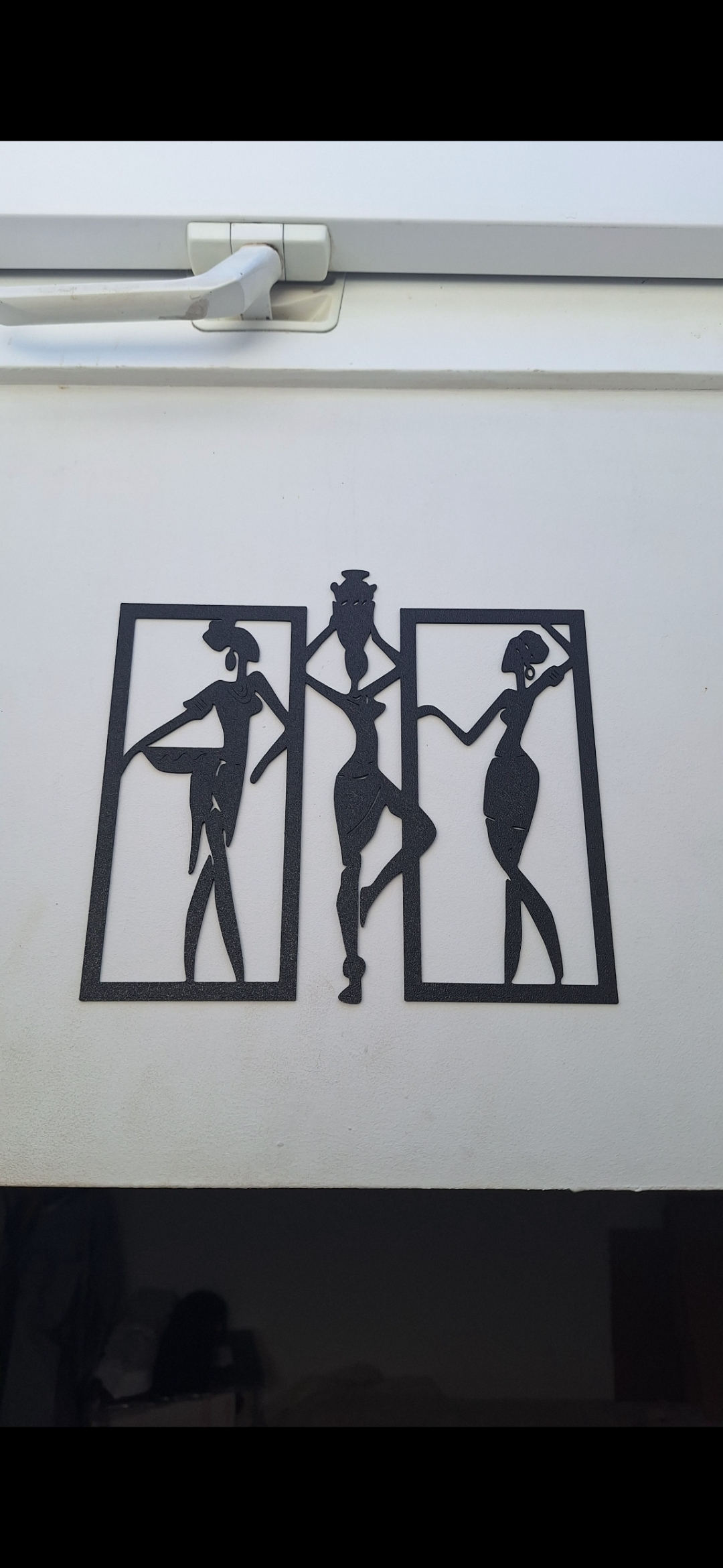 Tribal Grace – Dancing Women Silhouettes