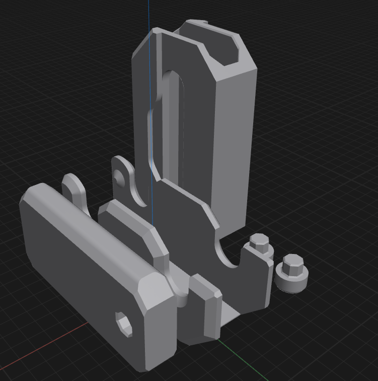 TikTok gravity knife all parts in one print