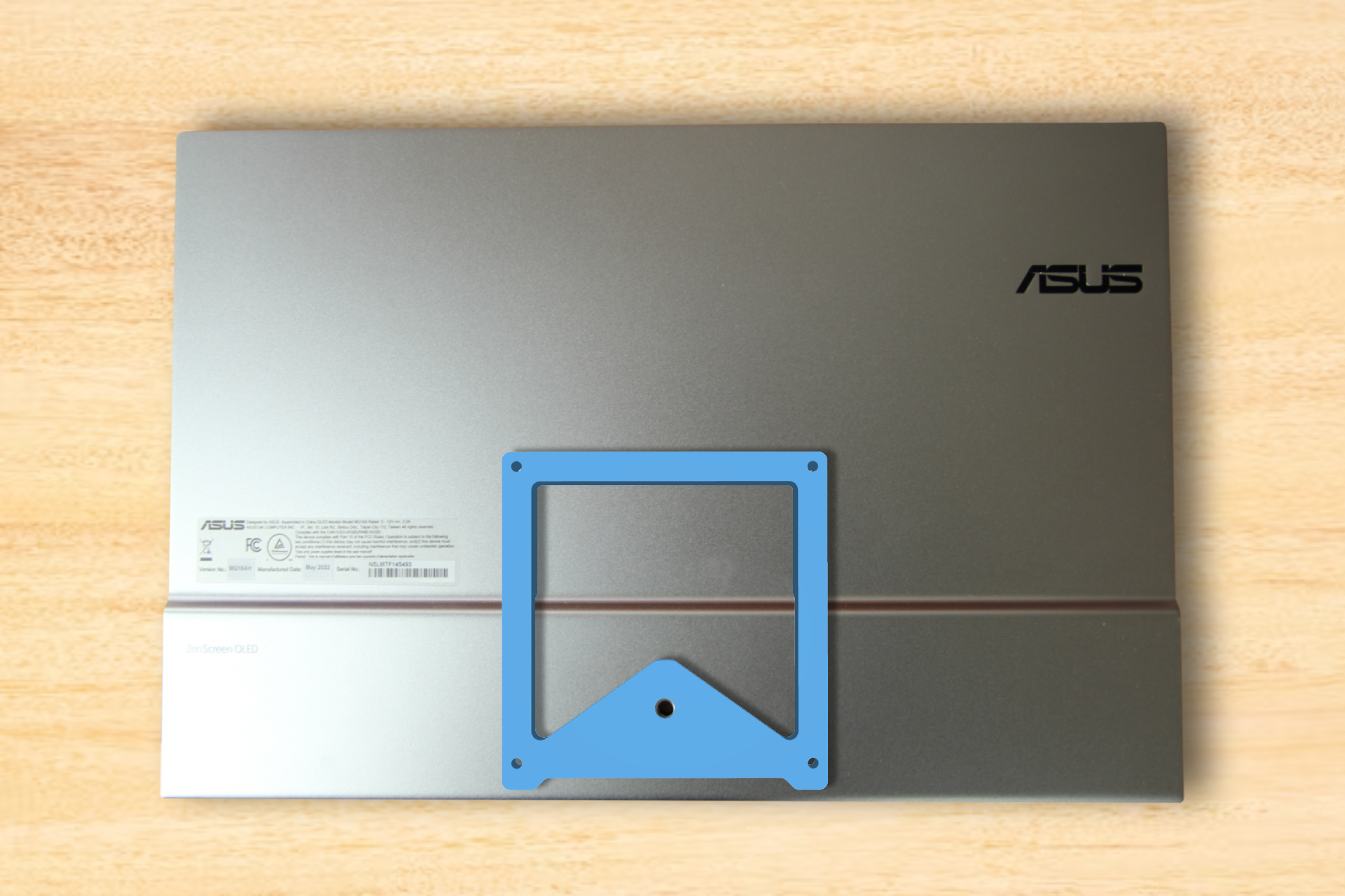 ASUS ZenScreen MQ16AH VESA Adapter