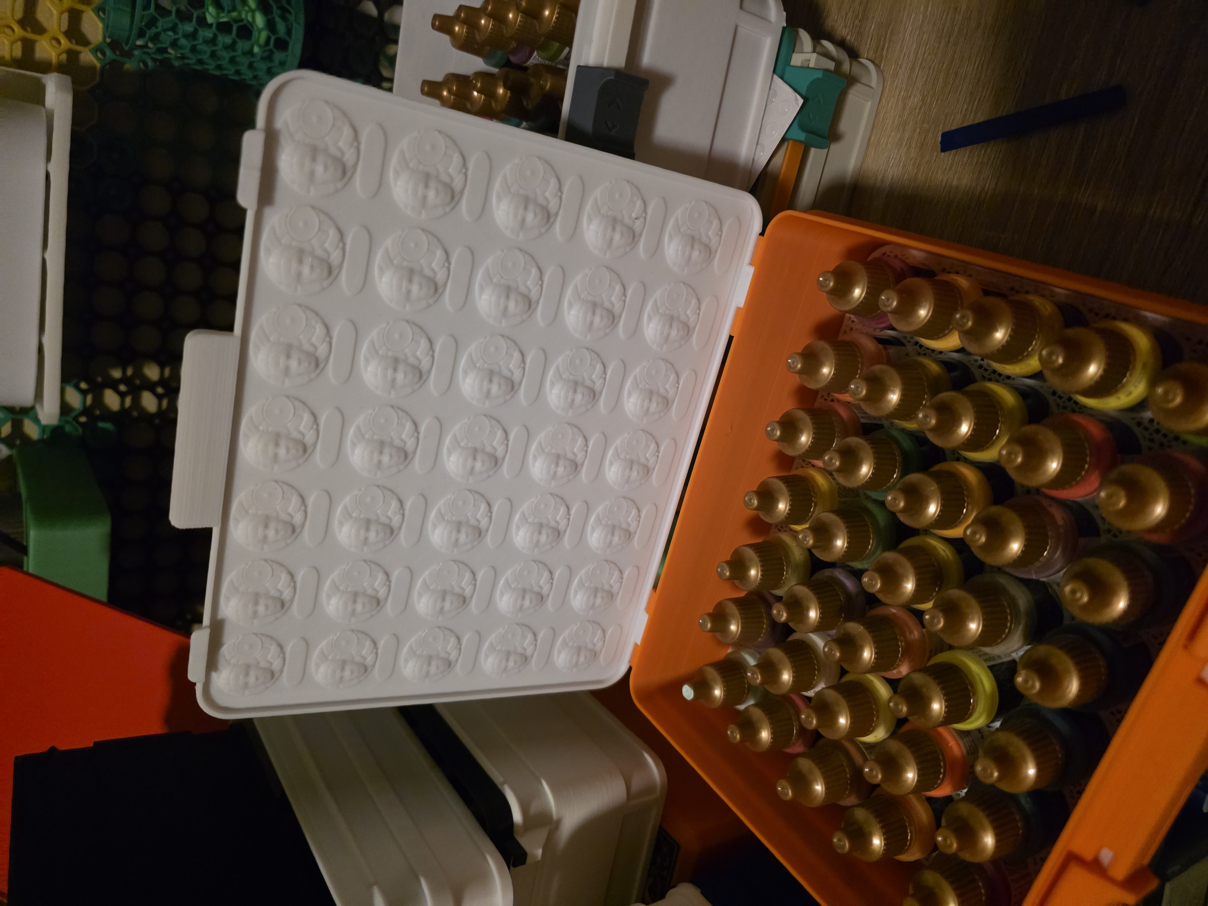 Organizer box XLT lid remix for mini paints