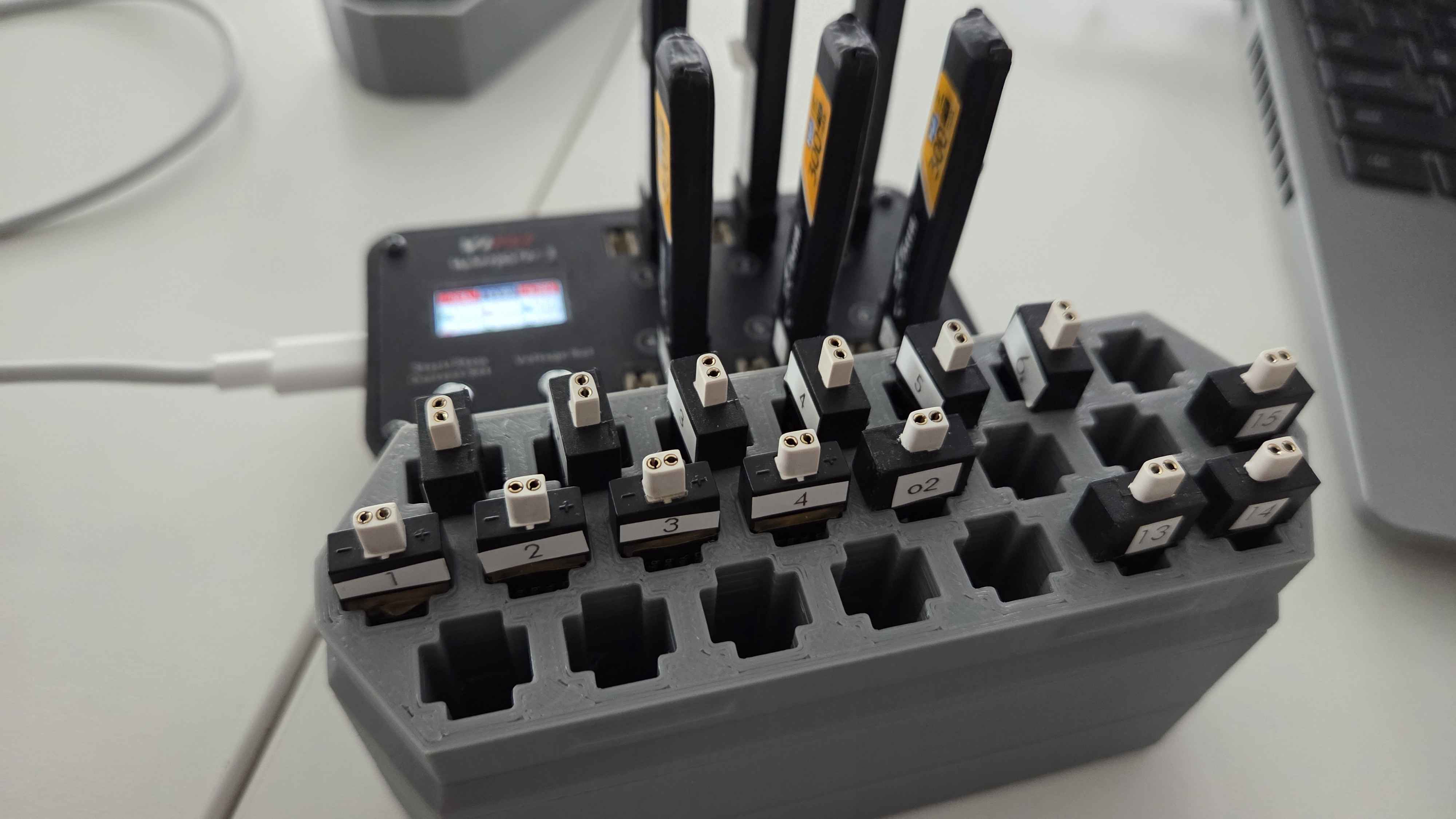 1s 300mah tinywhoop battery box
