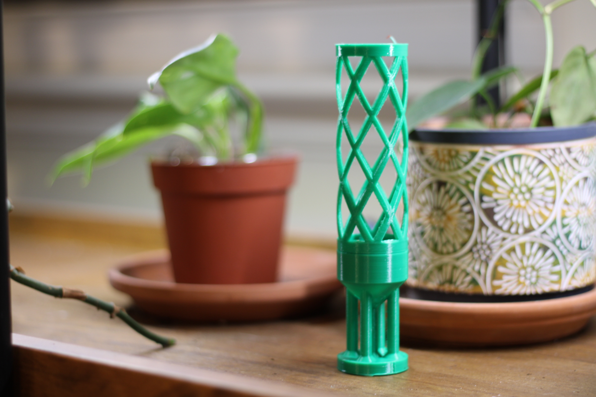 Cylindrical Moss Pole 3D model