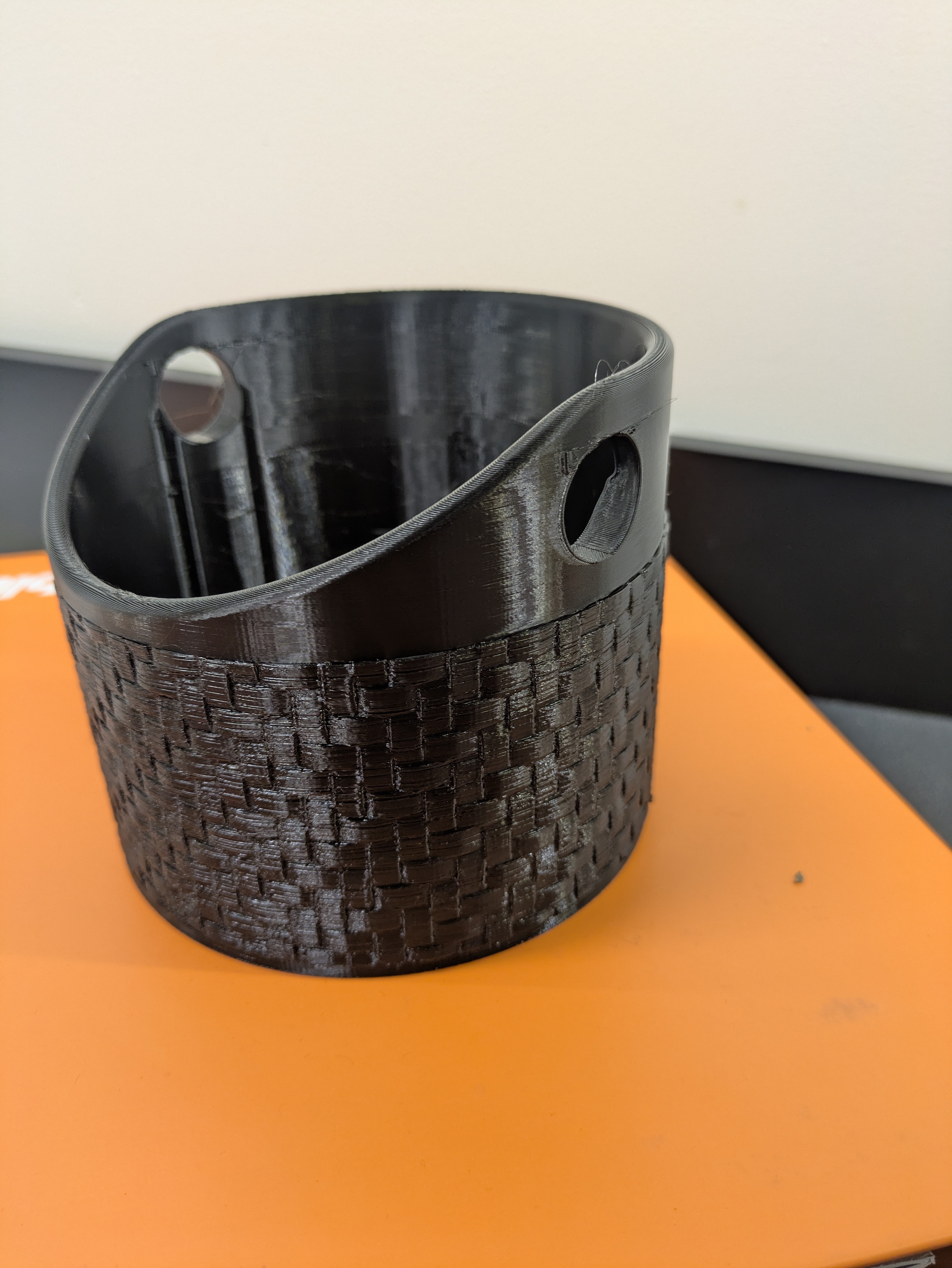 Textured Espresso Knock Box