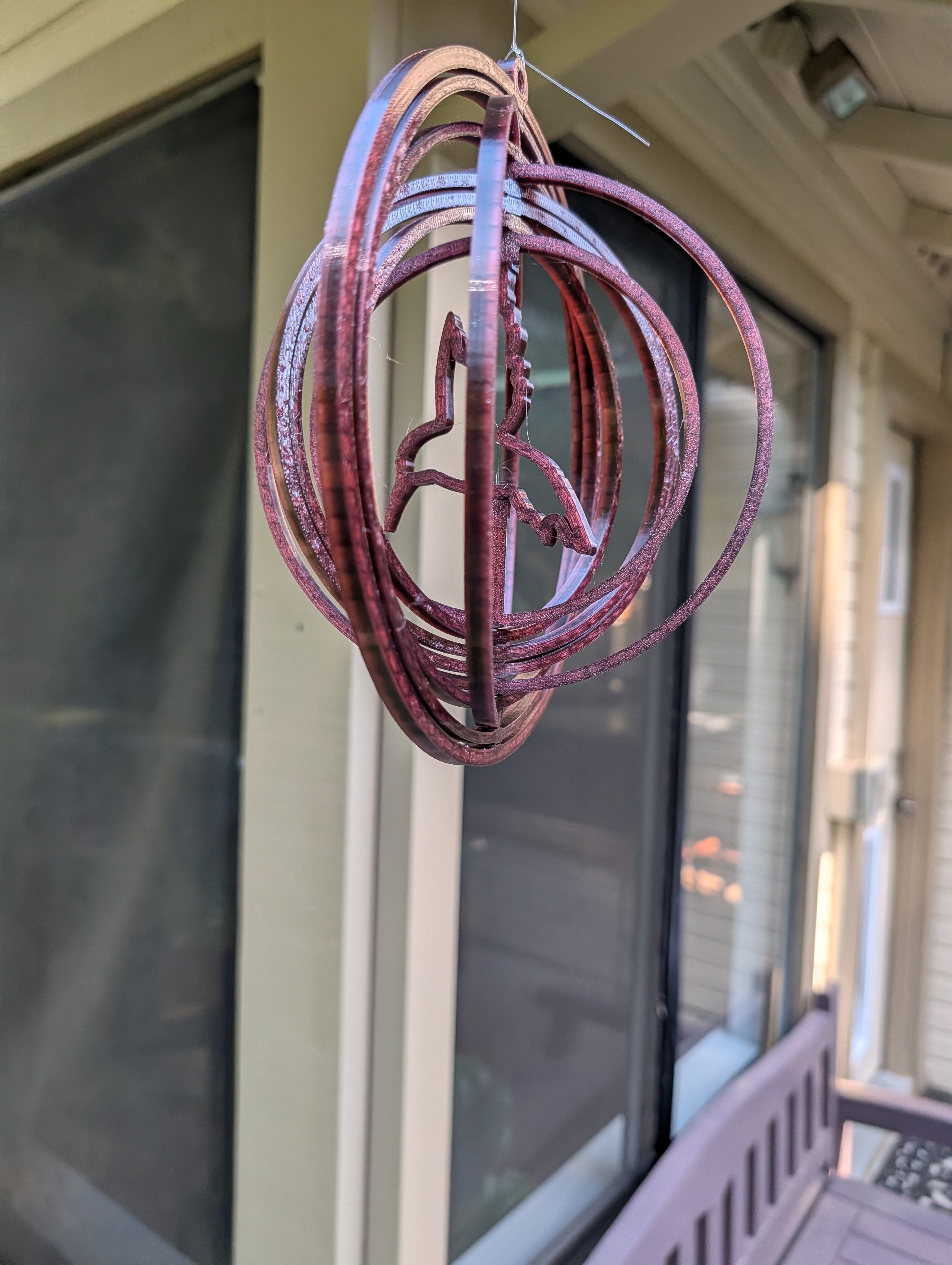 Hummingbirds Wind Spinner