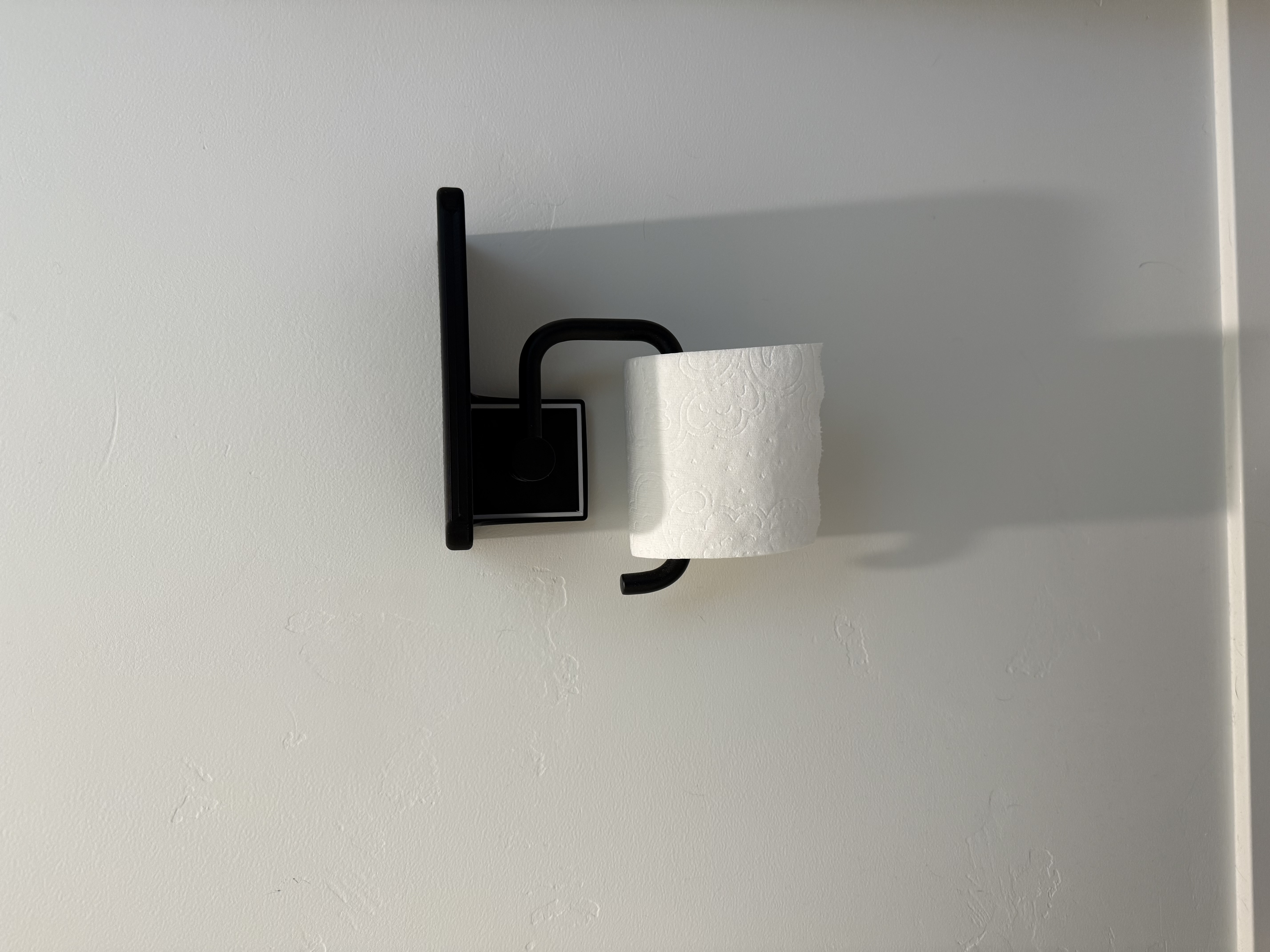 Phone shelf for Toilet paper holder