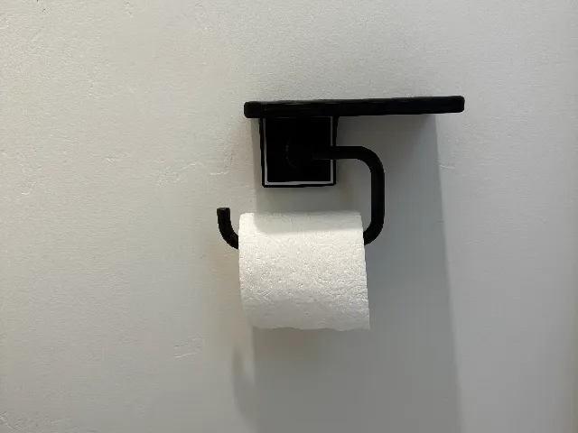 Phone shelf for Toilet paper holder