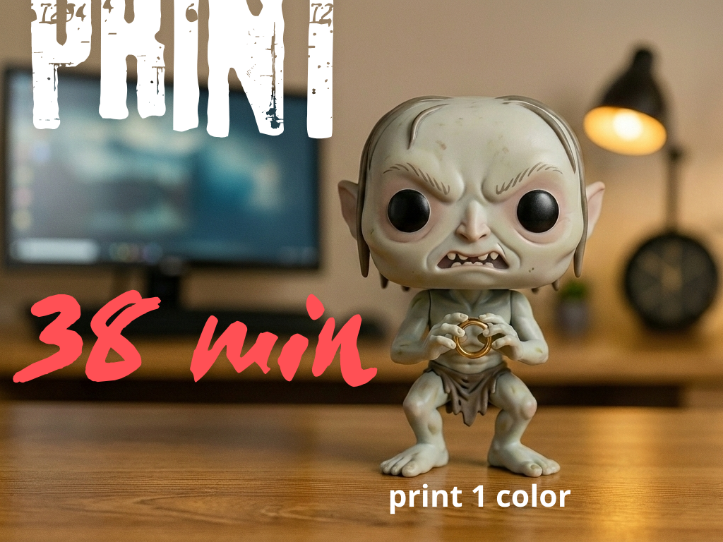 Gollum Keychain or figurine