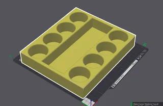 Pill Bottle Organizer