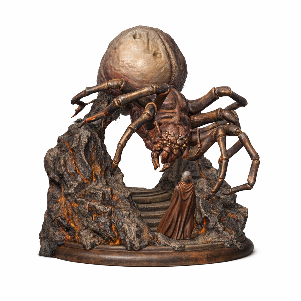 LOTR - Shelob attack to Frodo
