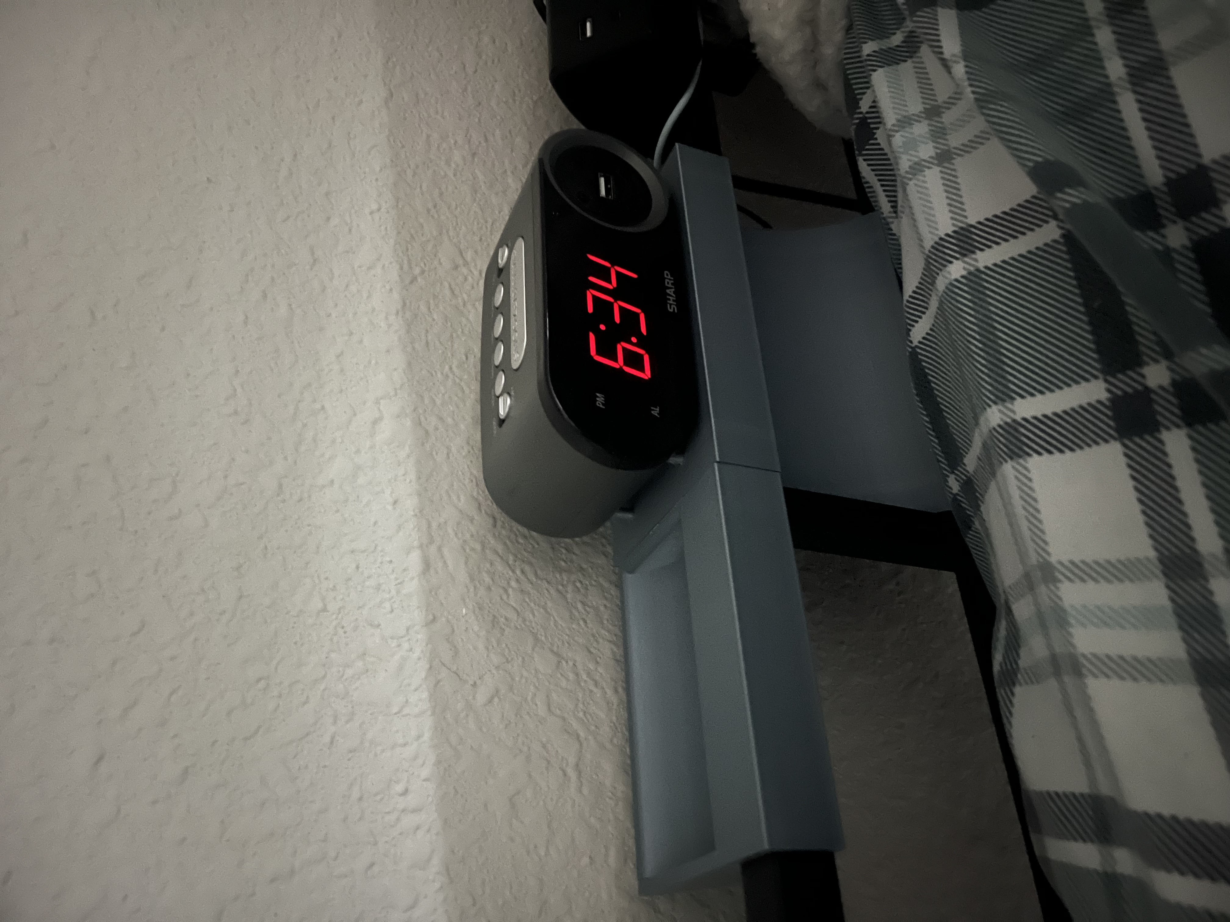 alarm clock bed stand