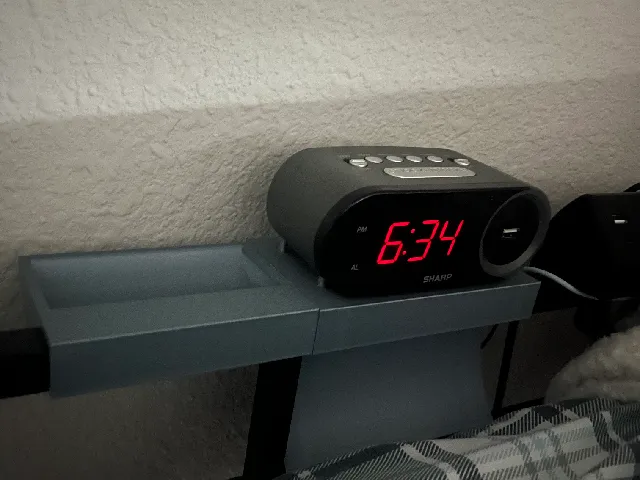 alarm clock bed stand