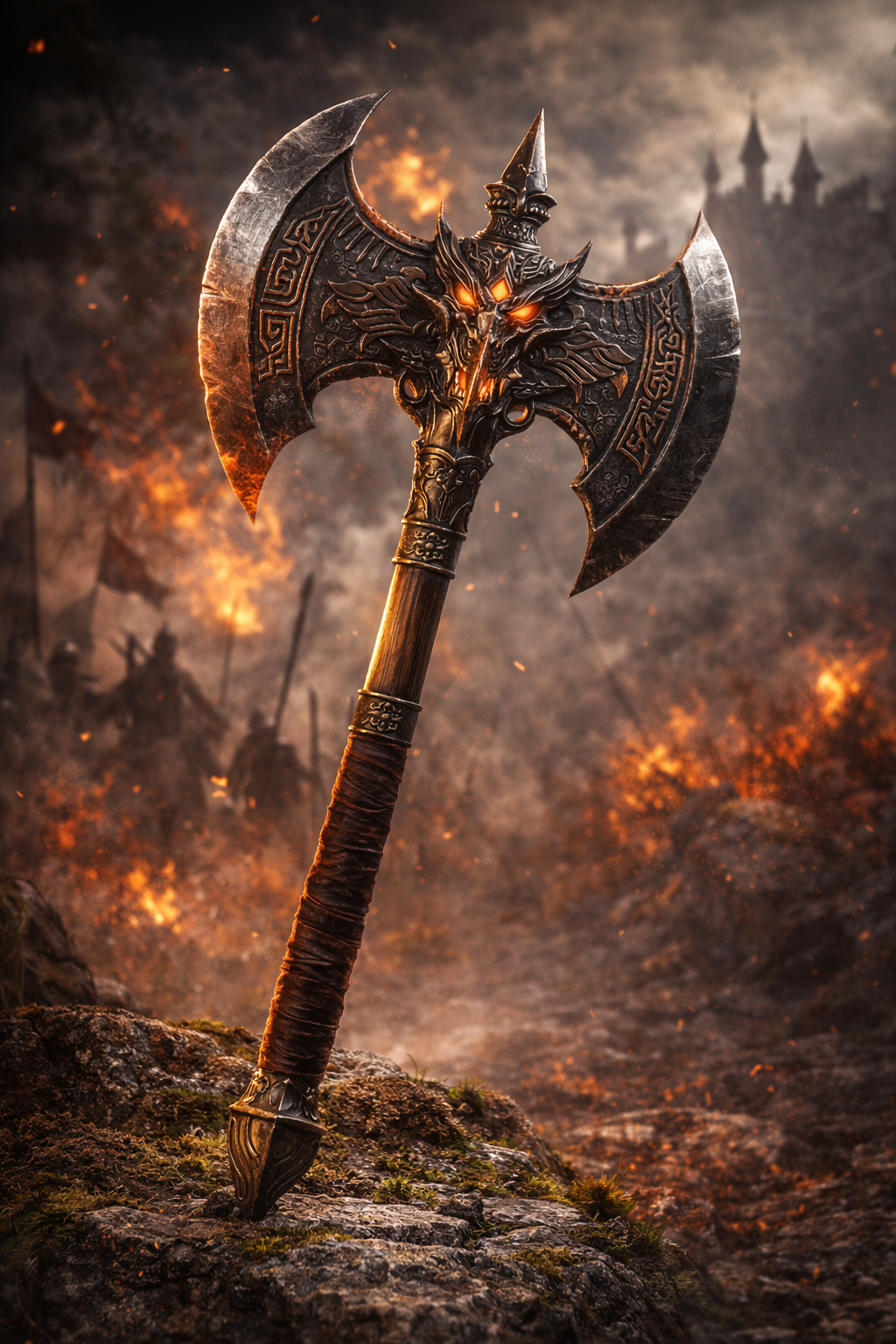 Fantasy Battle Axe
