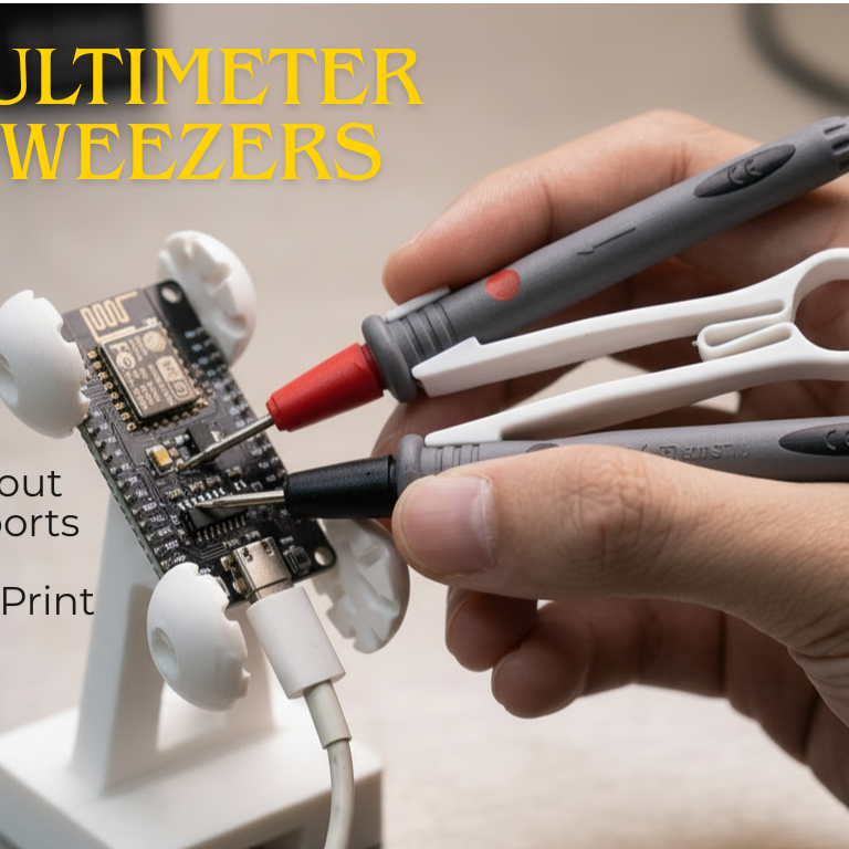 multimeter tweezers by Print@Hive | Download free STL model ...