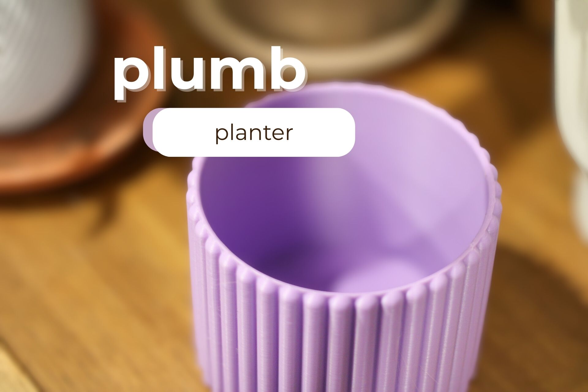 Plumb Modern Planter