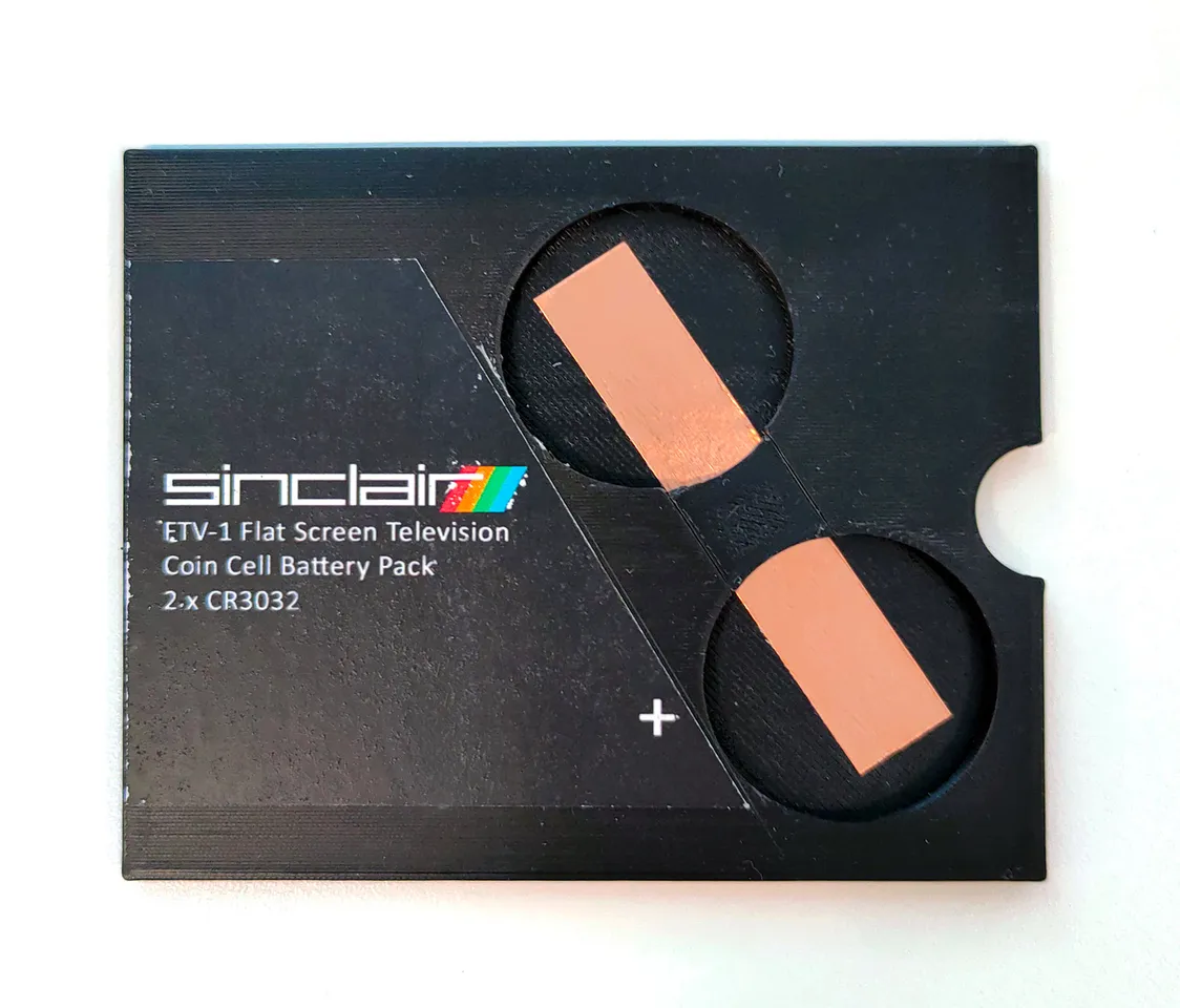 Sinclair FTV-1 Battery Pack by hasmac | Download free STL model |  Printables.com