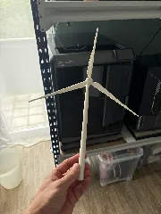 Windrad, Windturbine, Winkraftanlage - Modell ca. 1:500 - 25cm Hoch, Nordex N175/6.x , Vestas V172 - 7.2