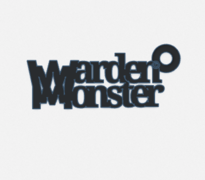 Wardenmonster Official Keychain