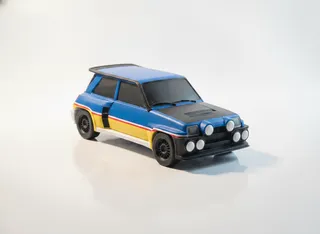 Renault 5 Rallye Edition - Hot Hatch Rally Car Model