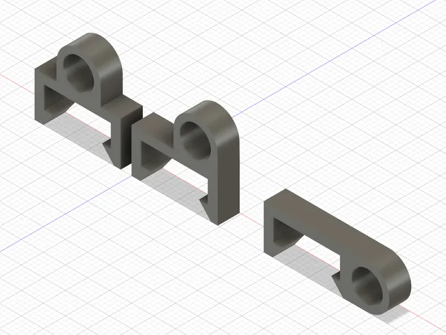 15mm cable chain bowden clip