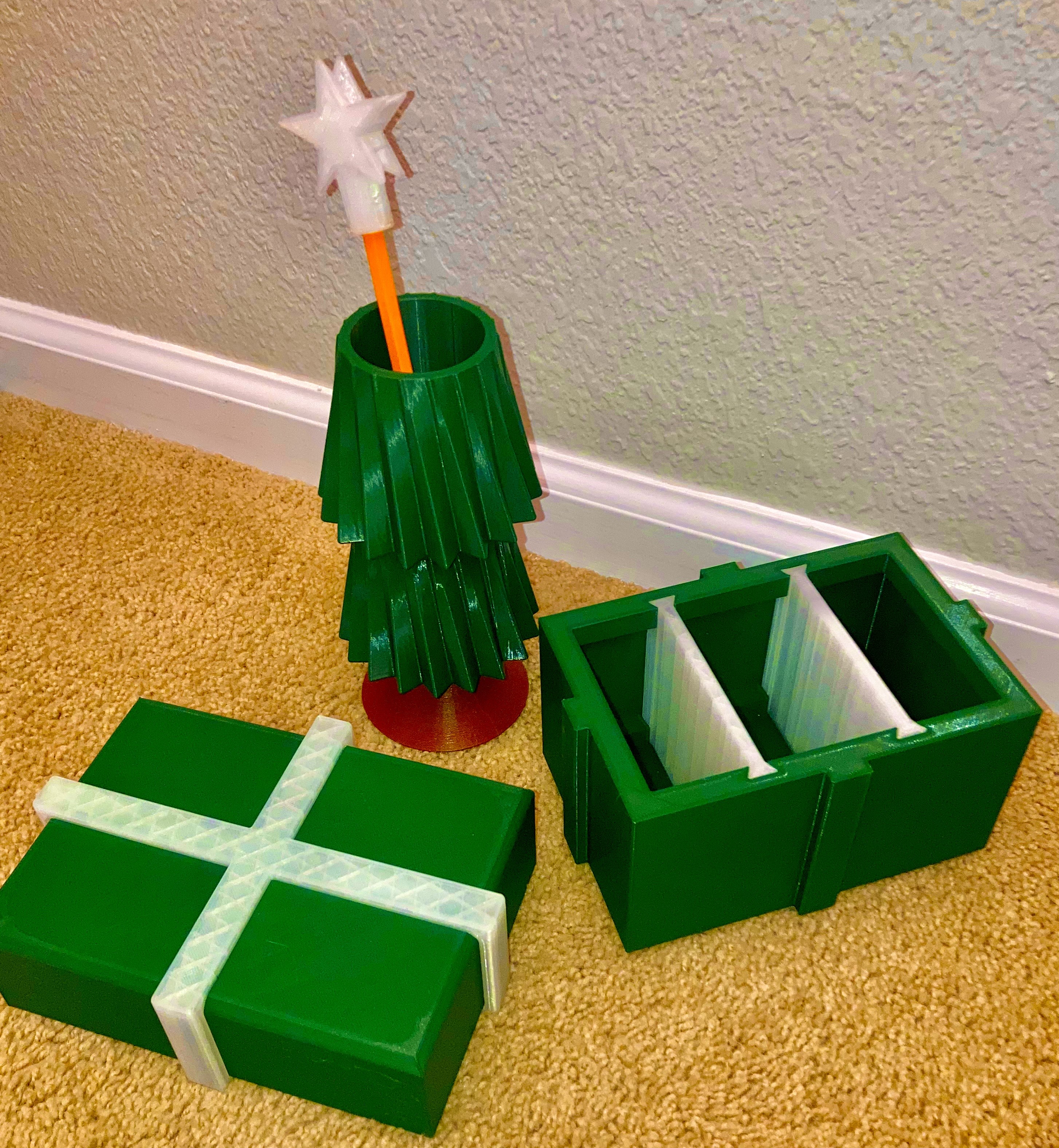 Christmas Desk Organizers