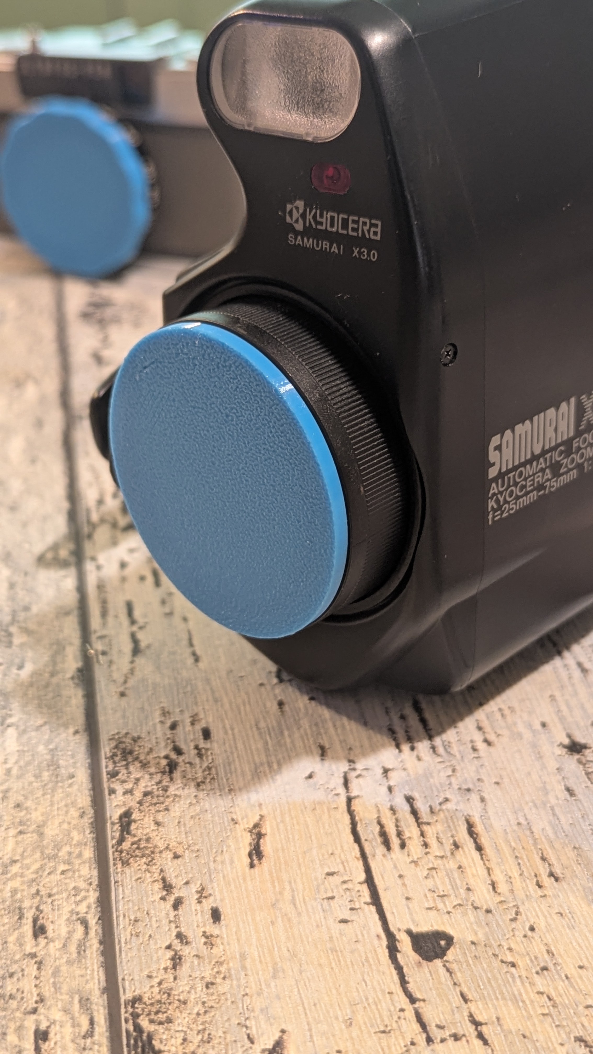 Kyocera / Yashica Samurai TPU lens cap