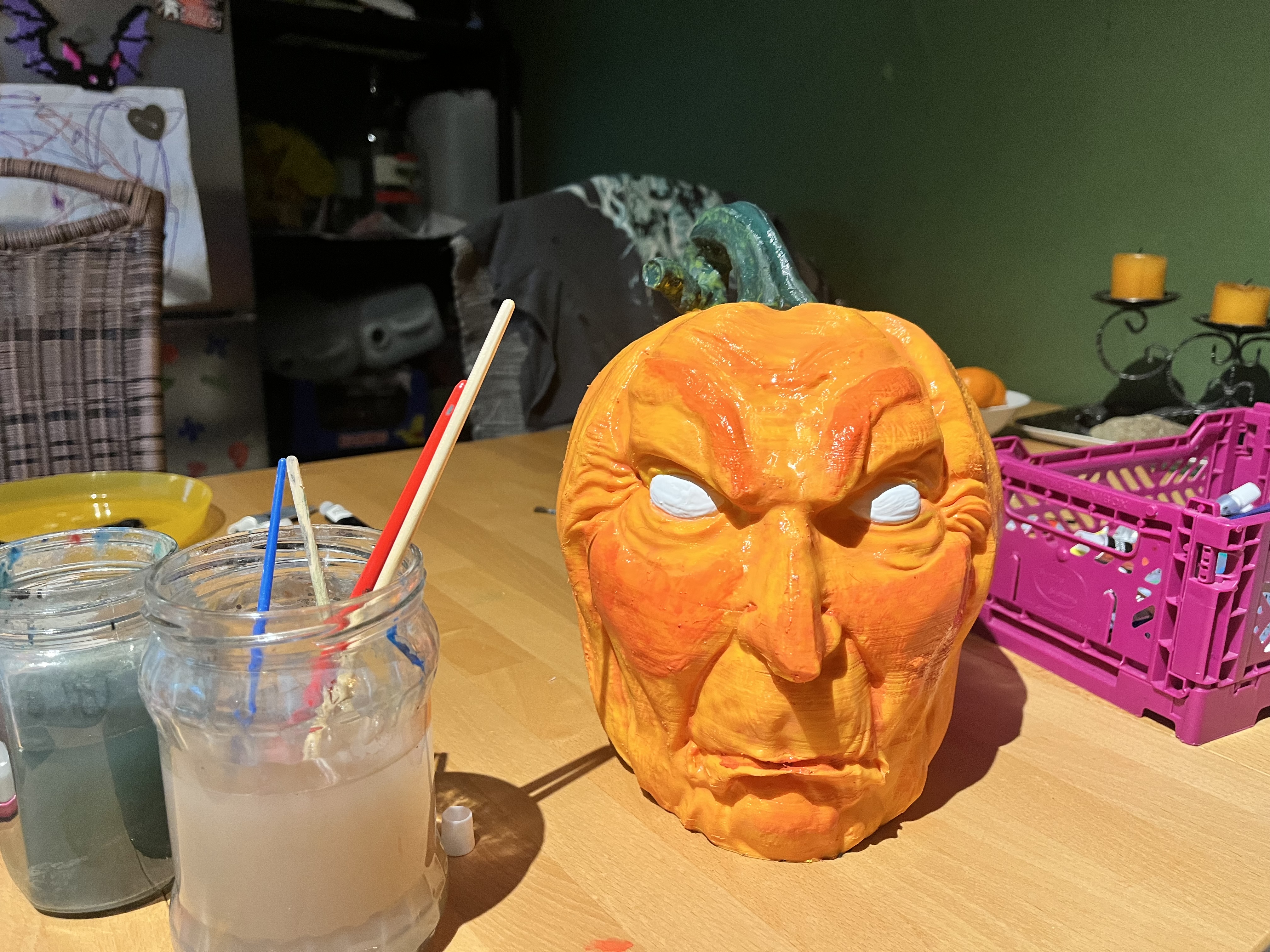 Halloween Pumpface