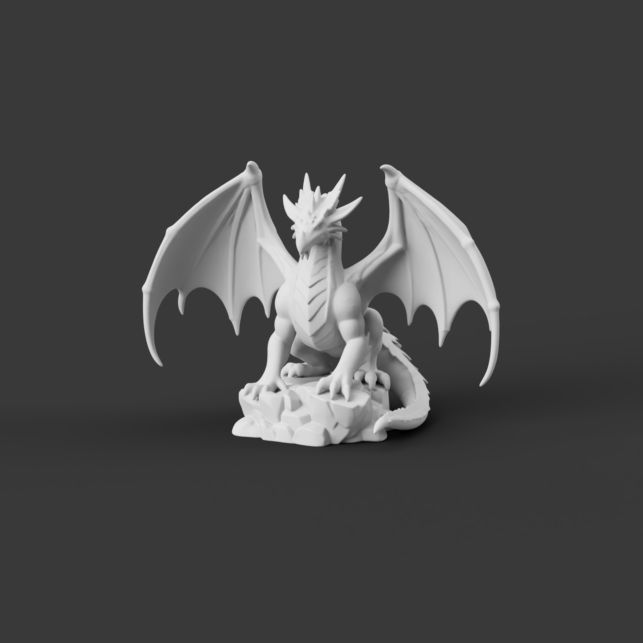 Miniatura 2 do modelo 3D Guardian Dragon