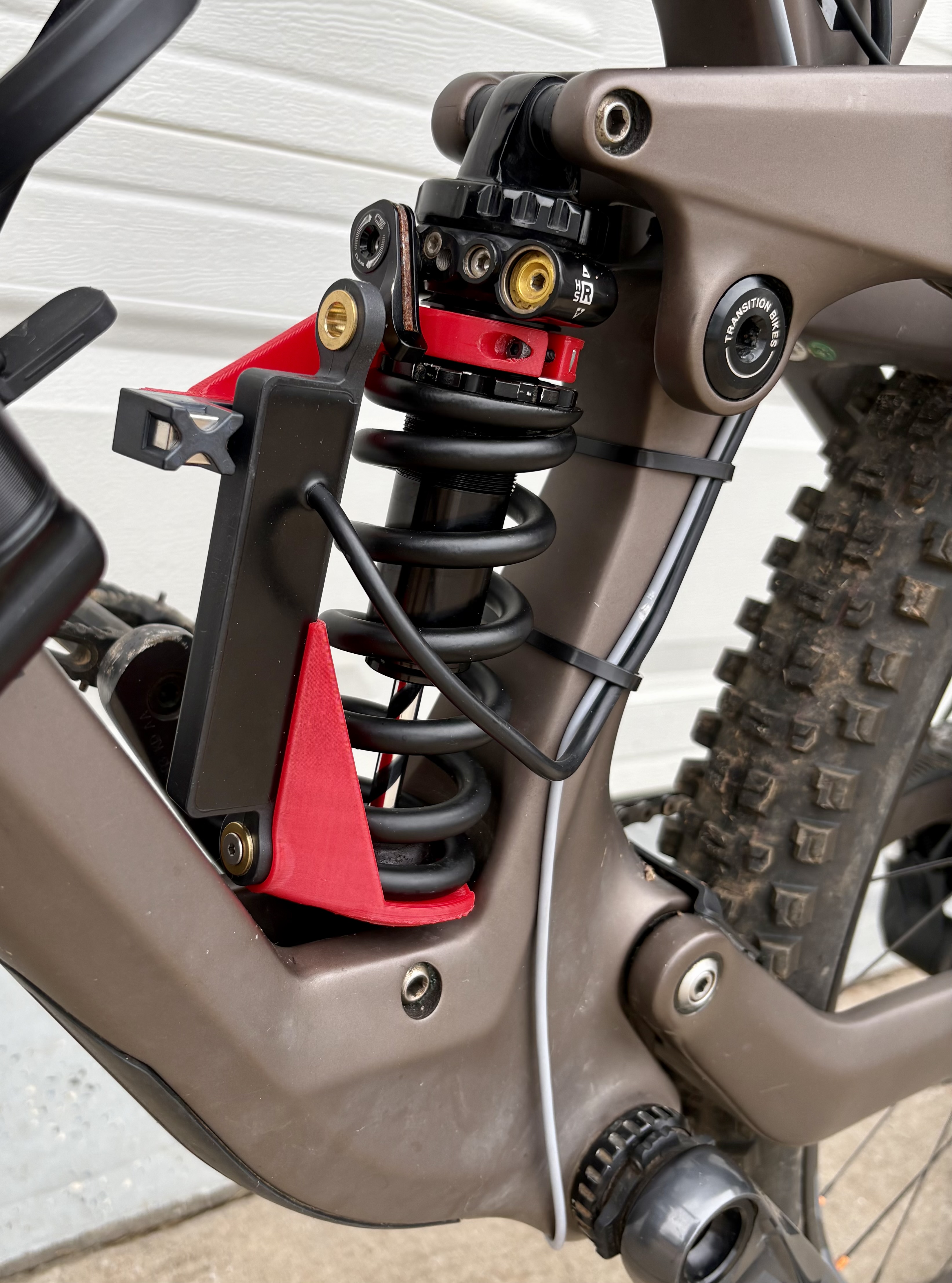 Mountain Bike Data Logger - Rear Suspension Shock Stroke Sensor (Cane Creek Coil IL)