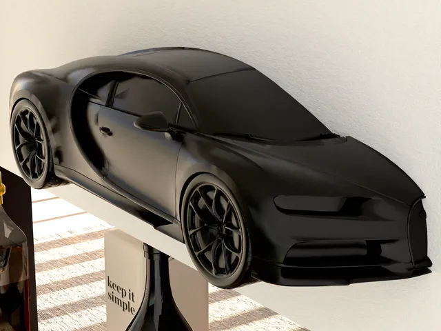 Bugatti Chiron Wall-mounted