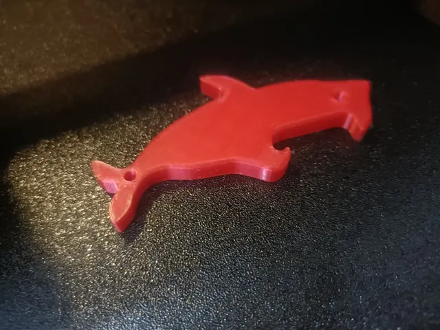 Shark Bottle Opener - 3D Printer Test Model