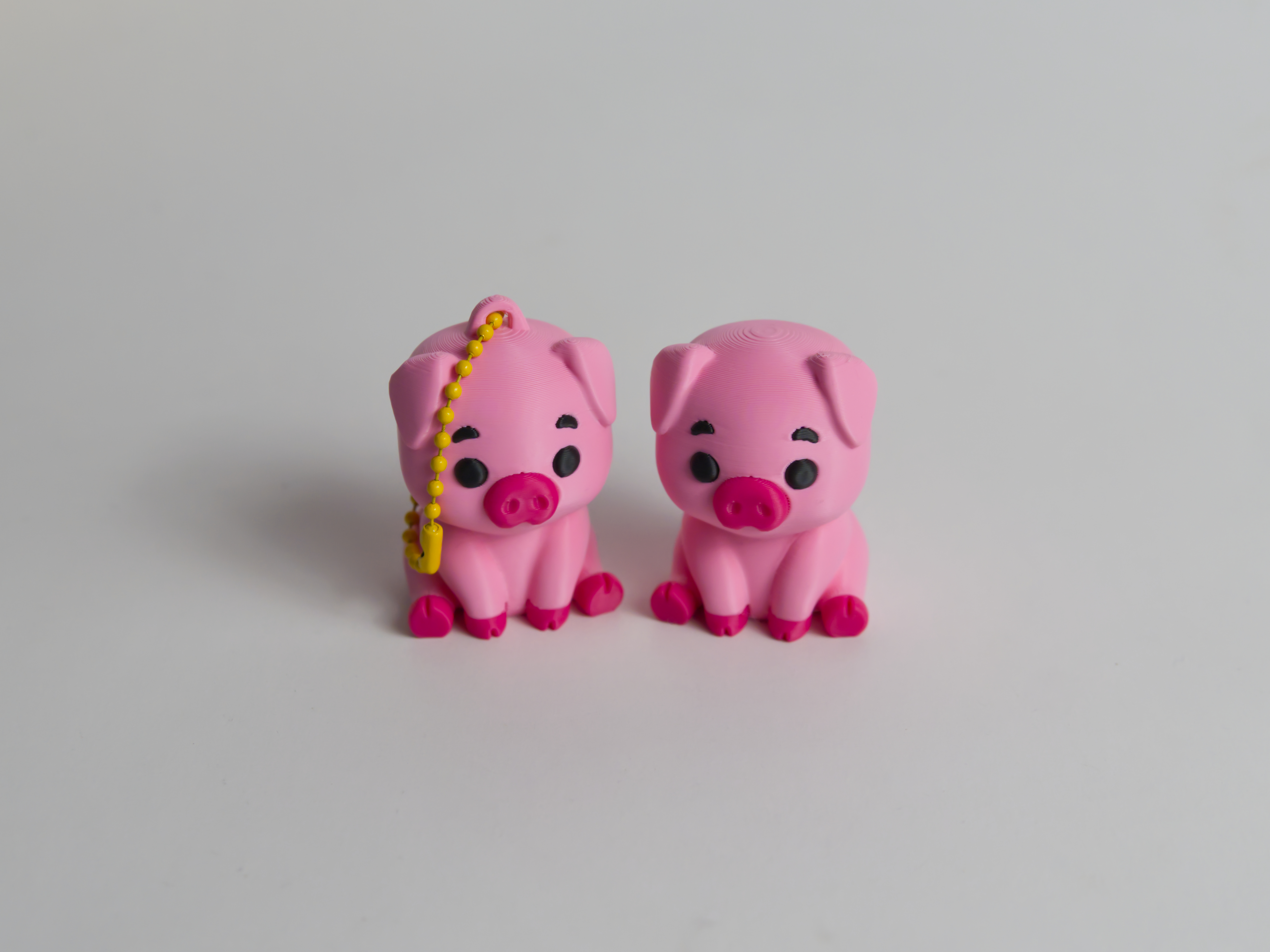 Miniatura 9 do modelo 3D Cute Pig Keychain