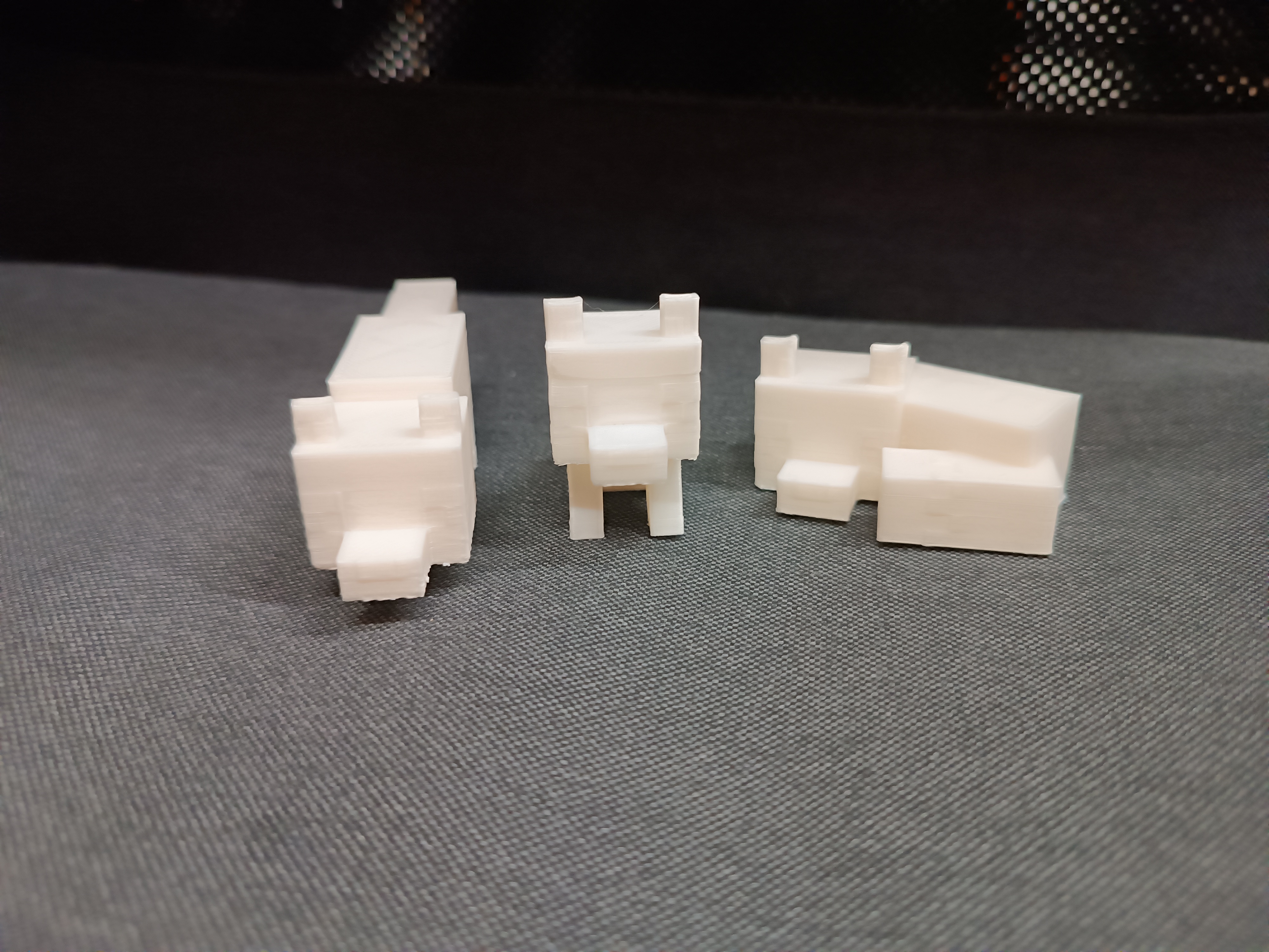 Miniatura 6 do modelo 3D Fox Minecraft