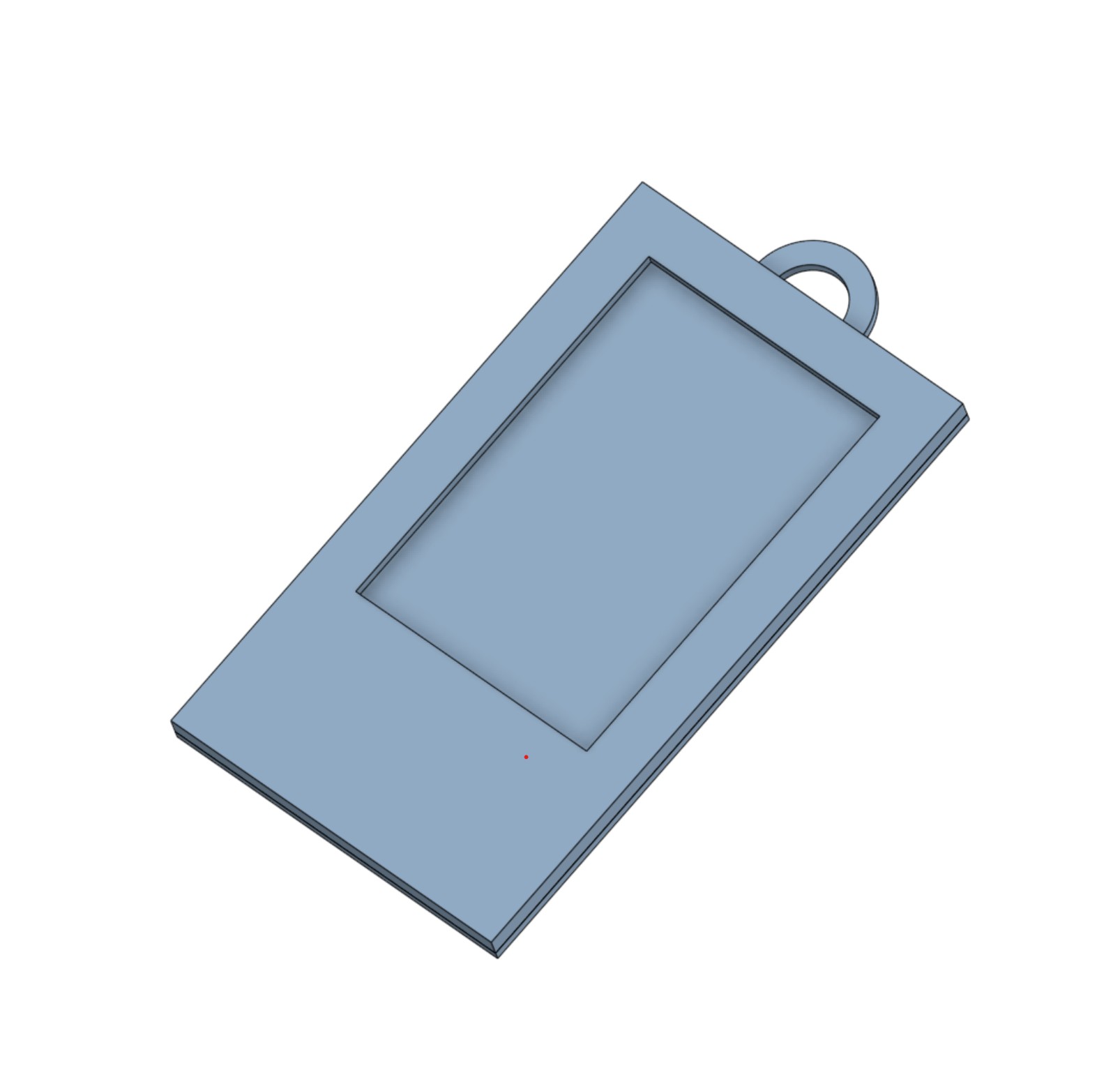 Polaroid Picture Frame Ornament