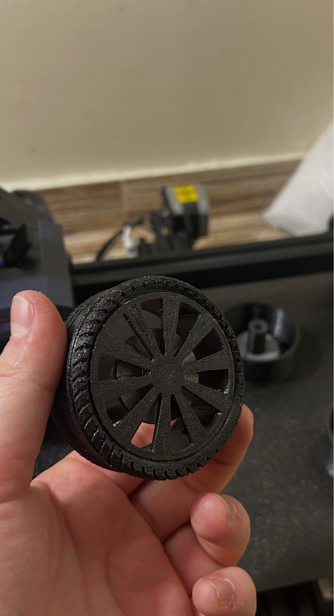 Brake Disc for Custom Scale Wheel – DC Motor Car Model