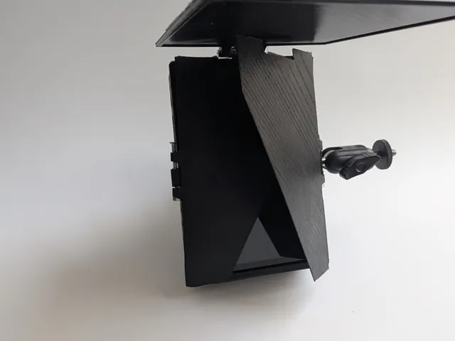 Semi modular vertical sunhood for camera monitor (Viltrox DC-X2/X3)