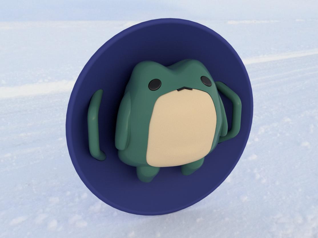 Sled for Frog