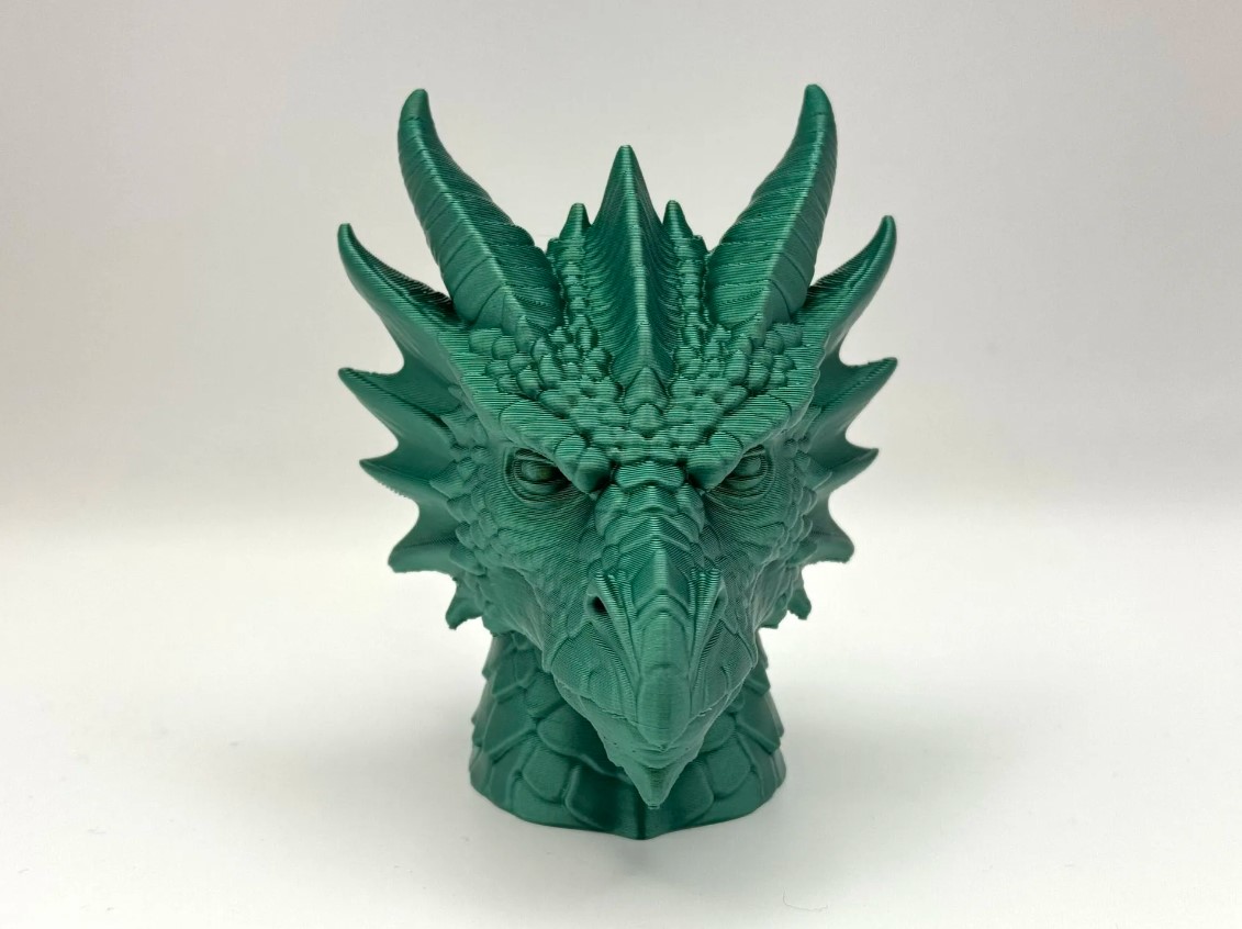 Detailed Dragon Bust — miniatura 3