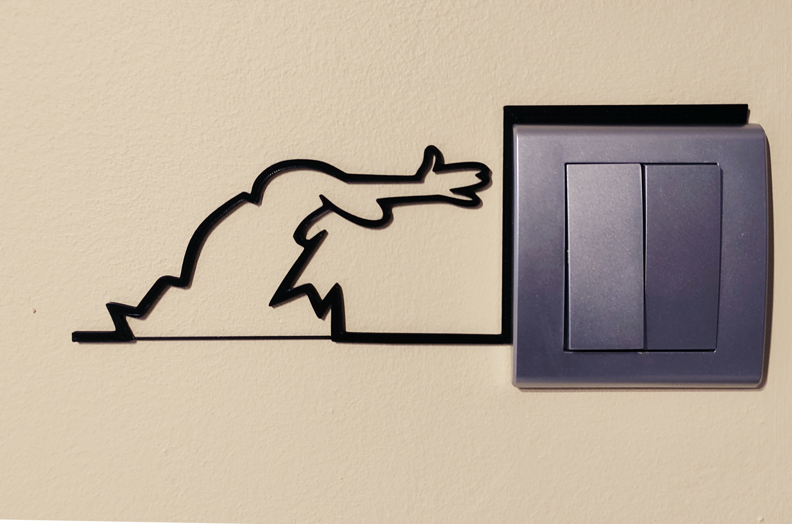 Funny Light Switch Gadget – La Linea Balum 27